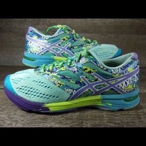 Asics Gel-Noosa Tri 10 8.0 Aqua Blue Purple